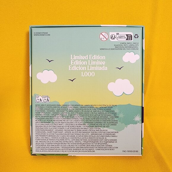 Loungefly Disney Pixar Up Balloon House Carl & Ellie's LE 3" Enamel Pin NEW - Picture 5 of 9